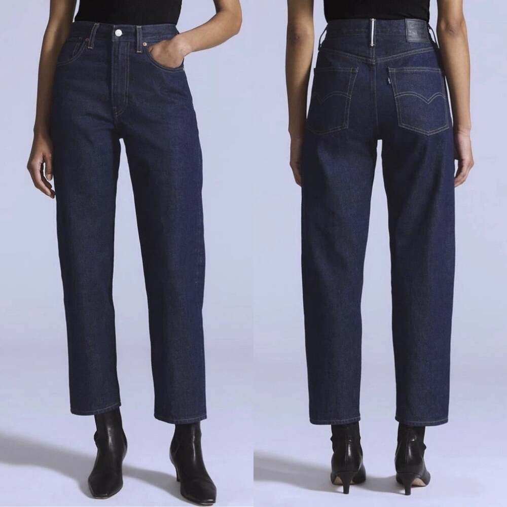 NWT Levi’s Japanese Selvedge Column Dark Wash Denim Jeans Blue Tab (Sz 24)